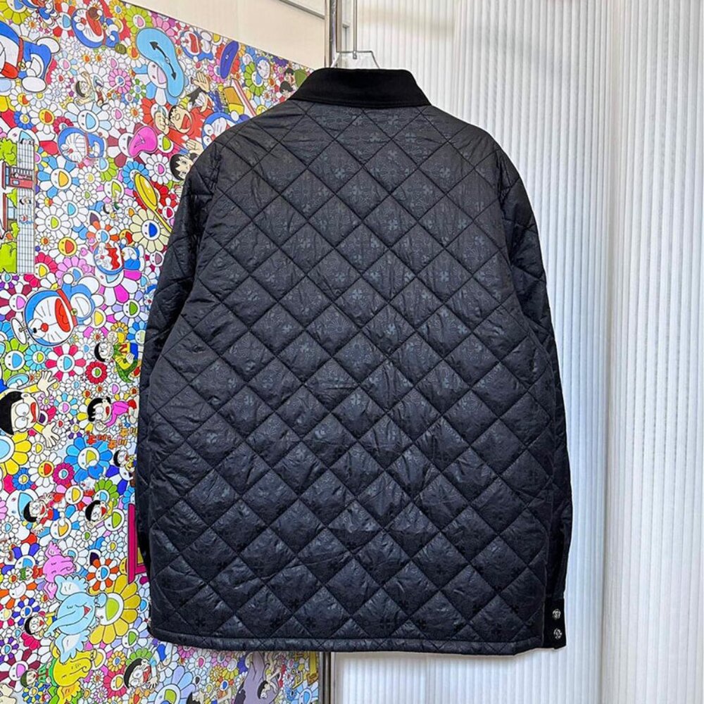 Chrome Hearts Men's Lapel Puffer Jacket - Picture 2 of 9